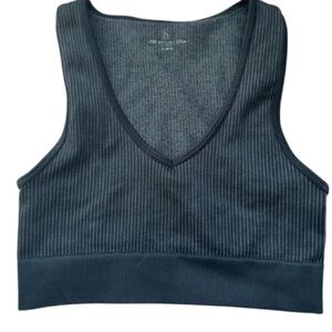 Aerie‎ Offline V-neck Longline Ribbed sports bra - medium